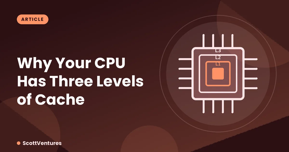 Cover: Why Your CPU Has Three Levels of Cache