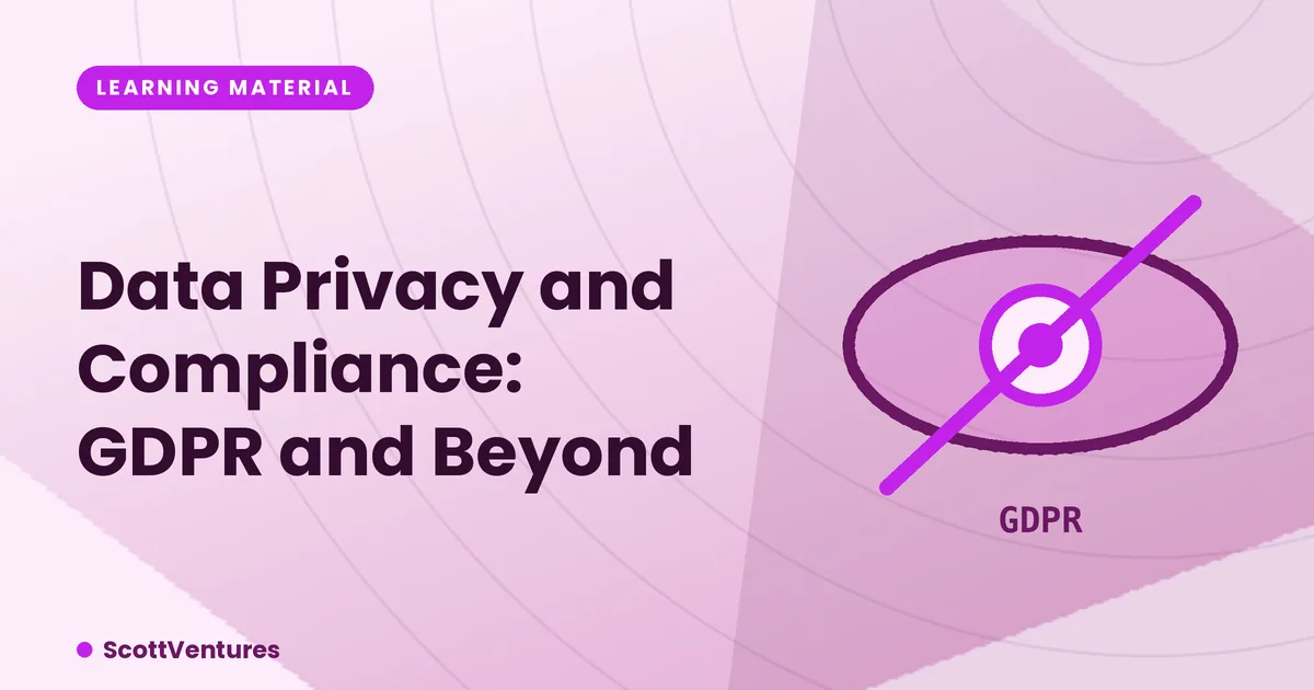 Cover: Data Privacy and Compliance: GDPR and Beyond