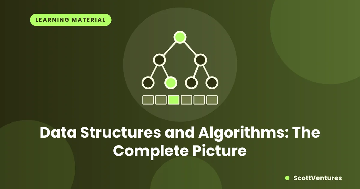 Cover: Data Structures and Algorithms: The Complete Picture