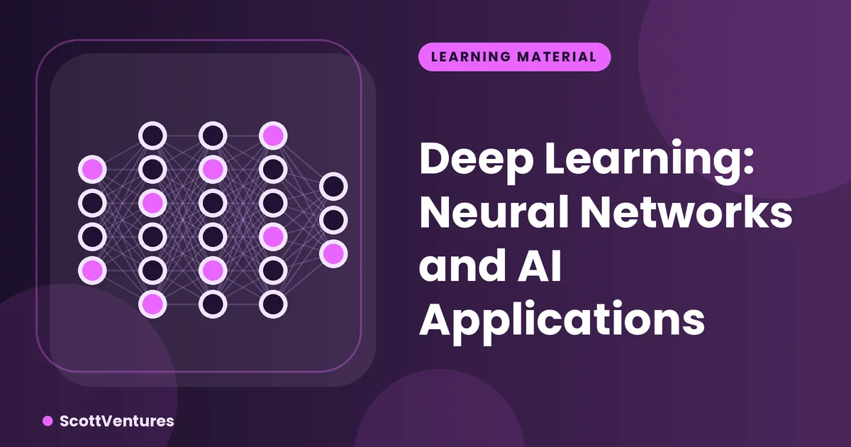 Learning material: Deep Learning