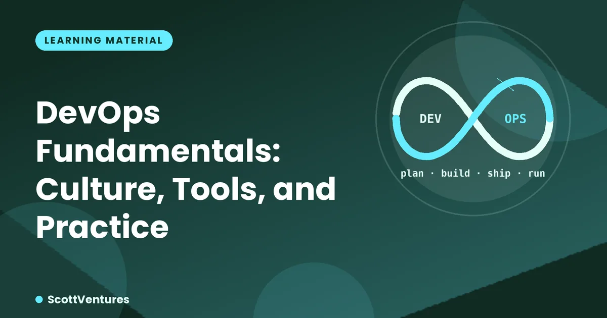 Cover: DevOps Fundamentals: Culture, Tools, and Practice