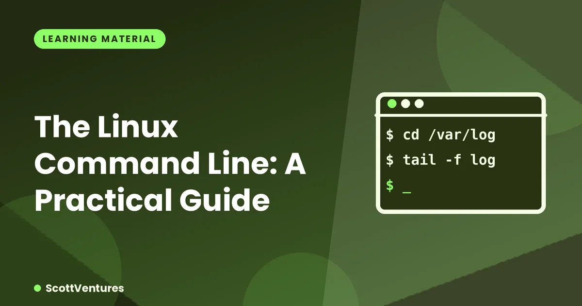 Cover: The Linux Command Line: A Practical Guide