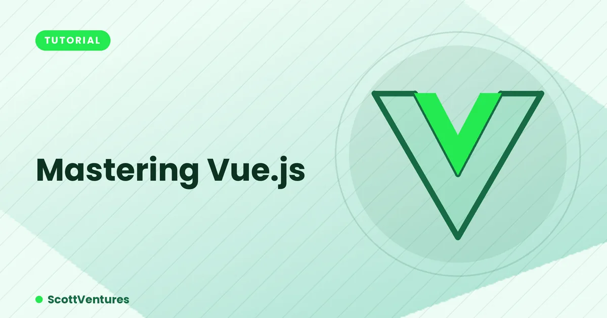 Cover: Mastering Vue.js